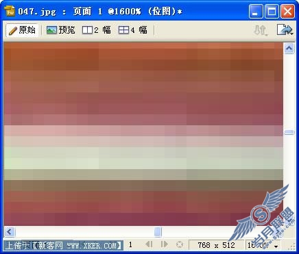 Fireworks教程:网格化图像效果