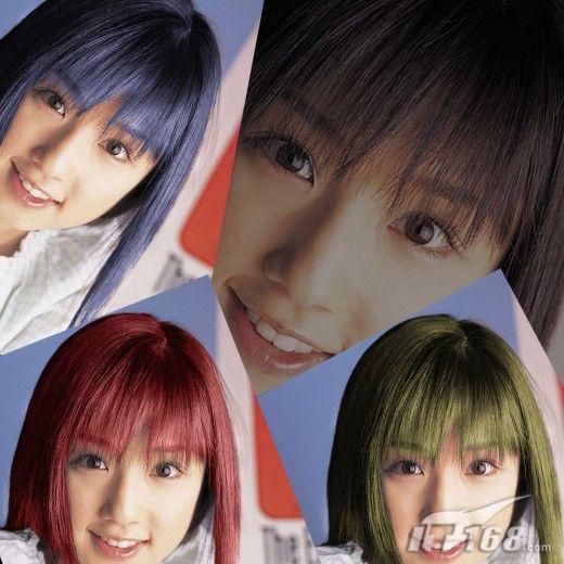 Photoshop美发：焗油染发效果先知道(2)