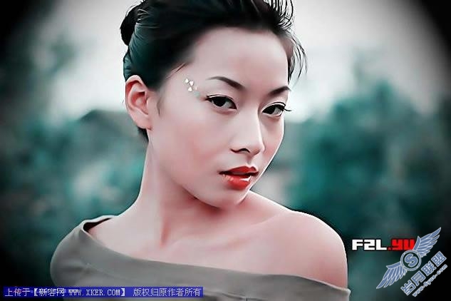 Photoshop打造YU风格非主流照片效果