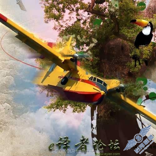 Photoshop创意合成教程:虚构的蒙太奇魔幻场景