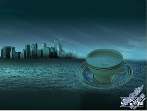 Photoshop照片合成:制作惊涛骇浪海报