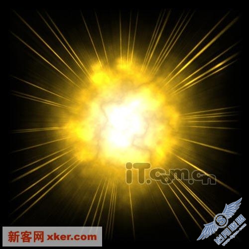Photoshop打造绚丽爆炸效果
