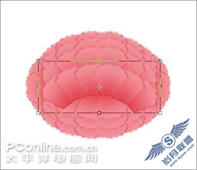 母亲节用AdobePhotoshop鼠绘一支康乃馨(4)