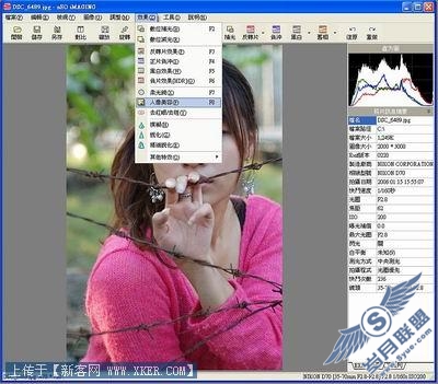 Photoshop实例:超级懒人美眉修图法 Photoshop实例:超级懒人美眉修图法