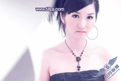 Photoshop调出人物艳丽的粉色调