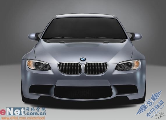 Photoshop超强鼠绘宝马轿车BMWM3