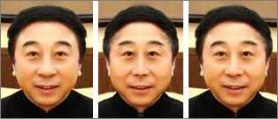 Photoshop出来的众多明星对称脸照欣赏