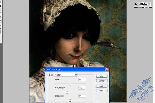 Photoshop教程:可爱的美女3D娃娃