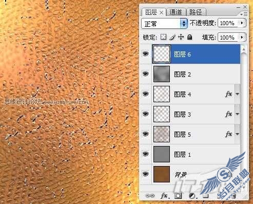 photoshop制作皮革质感及其应用实例教程_