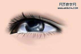 Photoshop鼠绘教程:制作悲伤流泪的人物头像【图】_
