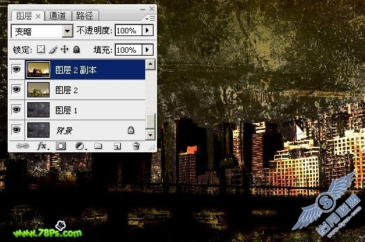 Photoshop教程:合成都市蒙太奇照片