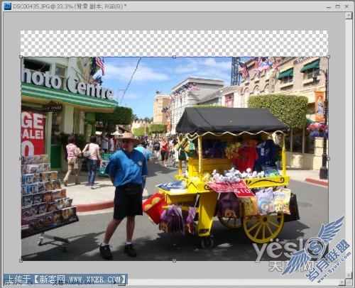 Photoshop CS4强悍无损裁边 精彩不留遗憾