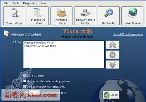 在预装Vista的PC上双重启动XP系统