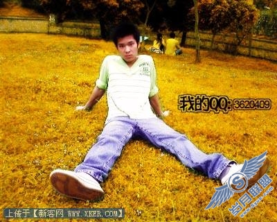 用Photoshop把照片调成深秋色彩