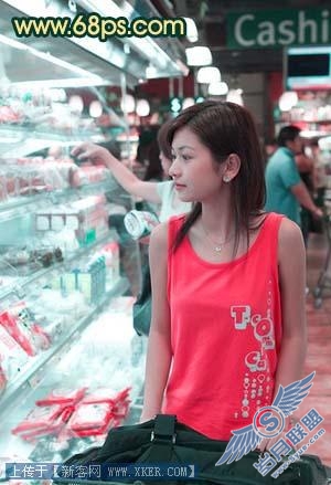 Photoshop调出照片的陈旧暖色调