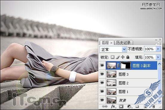 Photoshop教程: 突出照片人物色彩