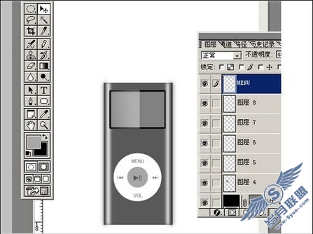 Photoshop轻松打造至酷iPod Nano(图十二)