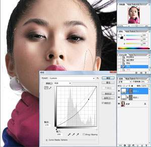 PhotoShop液化滤镜塑造完美的脸型教程