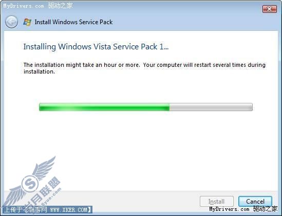 新版Win Vista SP1第一印象
