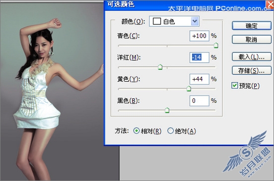 Photoshop制作时尚杂志女模特质感效果