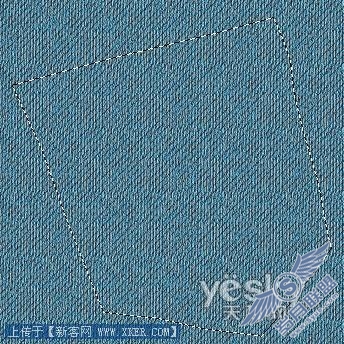Photoshop绘制逼真牛仔裤细节_