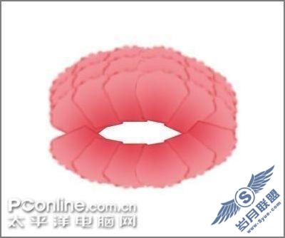 母亲节用AdobePhotoshop鼠绘一支康乃馨(3)