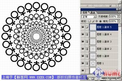 巧用Photoshop画笔制作四方连图案