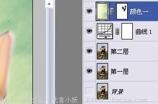 Photoshop实例教程:美女风景照片处理