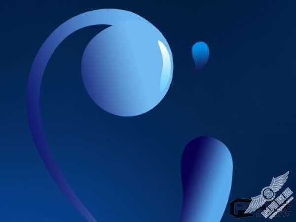 photoshop用钢笔工具绘制3D抽象物体【图】_
