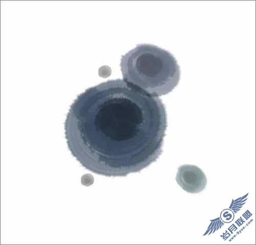 巧用Photoshop画笔表现水墨质感_天极软件