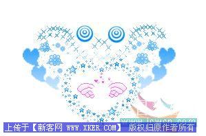 Photoshop制作漂亮的心型挂坠Gif动画图