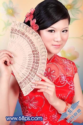 Photoshop给古装人物照片综合美化