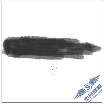 巧用Photoshop画笔表现水墨质感_天极软件