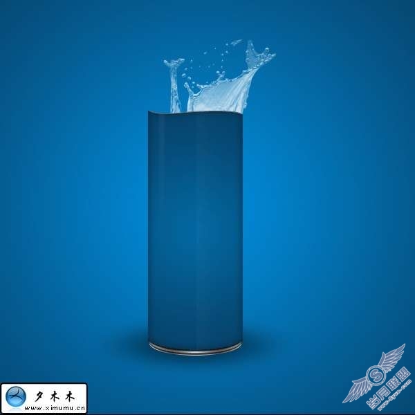 photoshop设计制作一个汽水广告海报【图】_