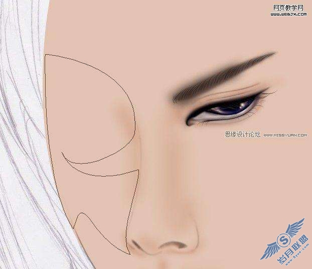 Photoshop绘制冷酷的漫画CG人物【图】_
