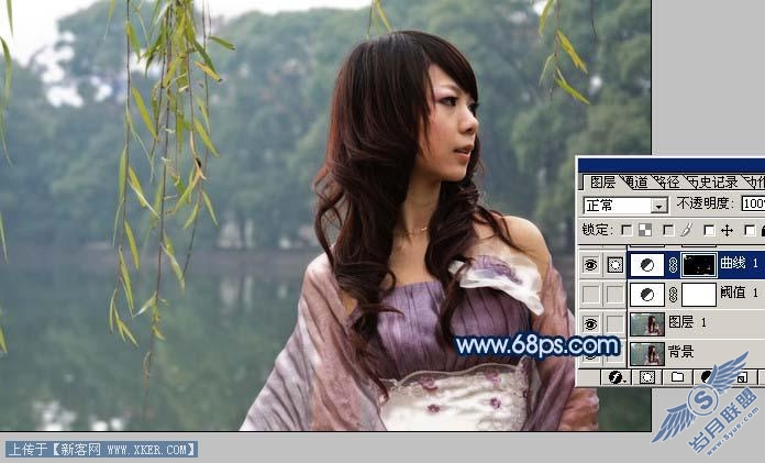 Photoshop调出照片的柔和梦幻色彩