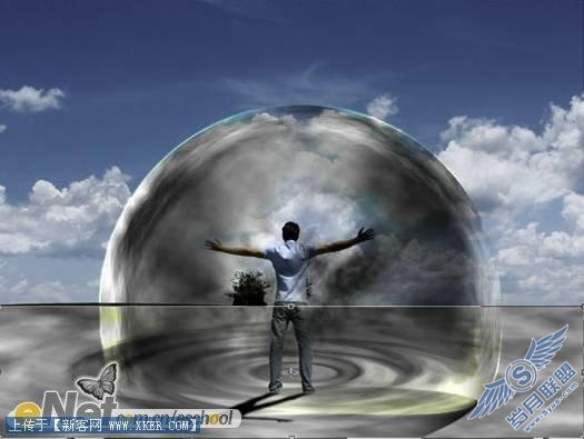 我是超人Photoshop打造冲击波效果(9)