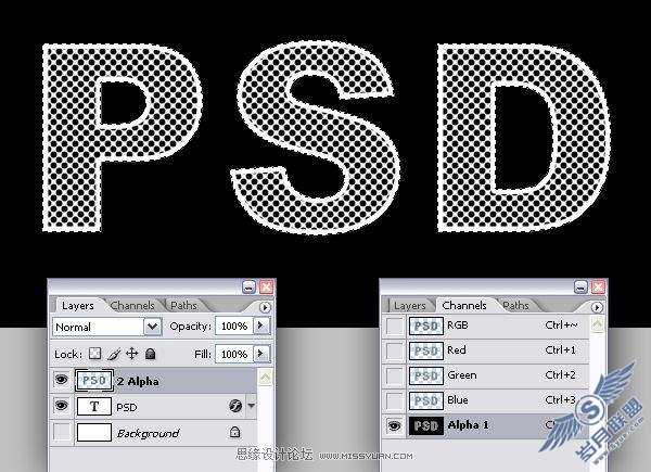 photoshop制作金属质感锈蚀文字
