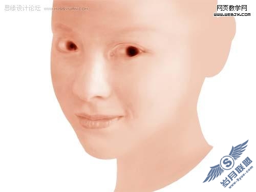 Photoshop鼠绘教程:气质美女
