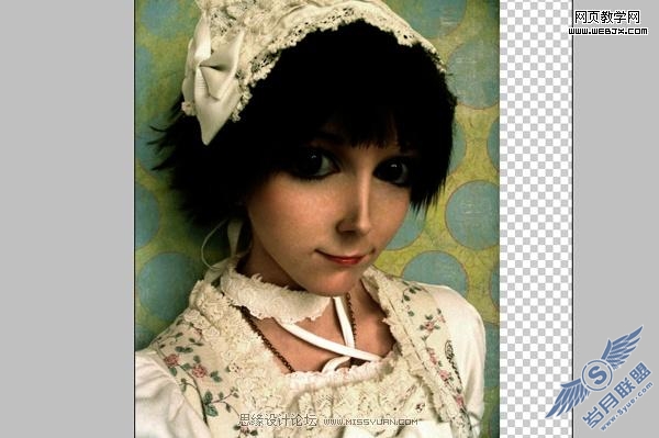 Photoshop教程:可爱的美女3D娃娃