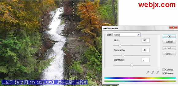 利用Photoshop饱和度工具为照片换色彩