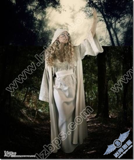 Photoshop制作神圣天使
