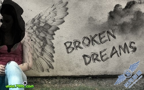 Photoshop照片合成:Broken Dreams破碎梦
