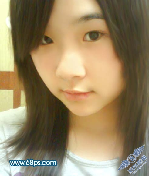 photoshop把曝光过度的人物照片转手绘效果
