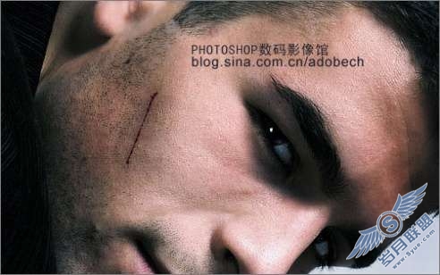 Photoshop合成教程:制作人脸标签【图】_