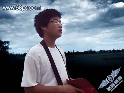 Photoshop给逆光人物照片简单调色