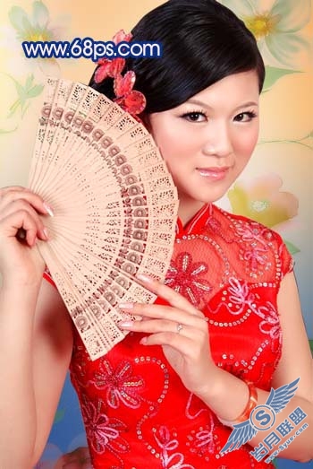 Photoshop给古装人物照片综合美化