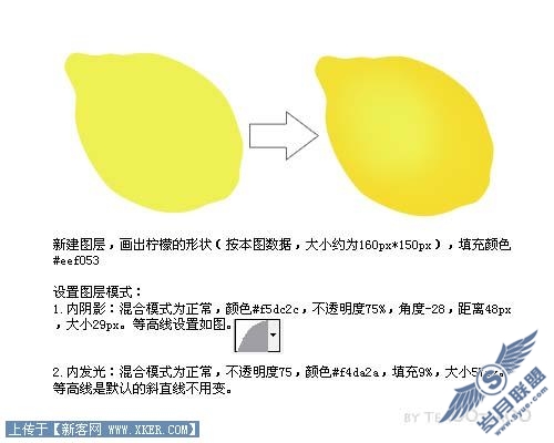 用Photoshop鼠绘逼真柠檬实例