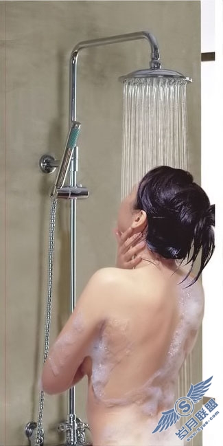 Photoshop图层蒙版打造沐浴中烟雾胧罩的美女