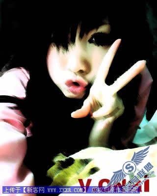 Photoshop打造V.ONai风格的非主流照片教程